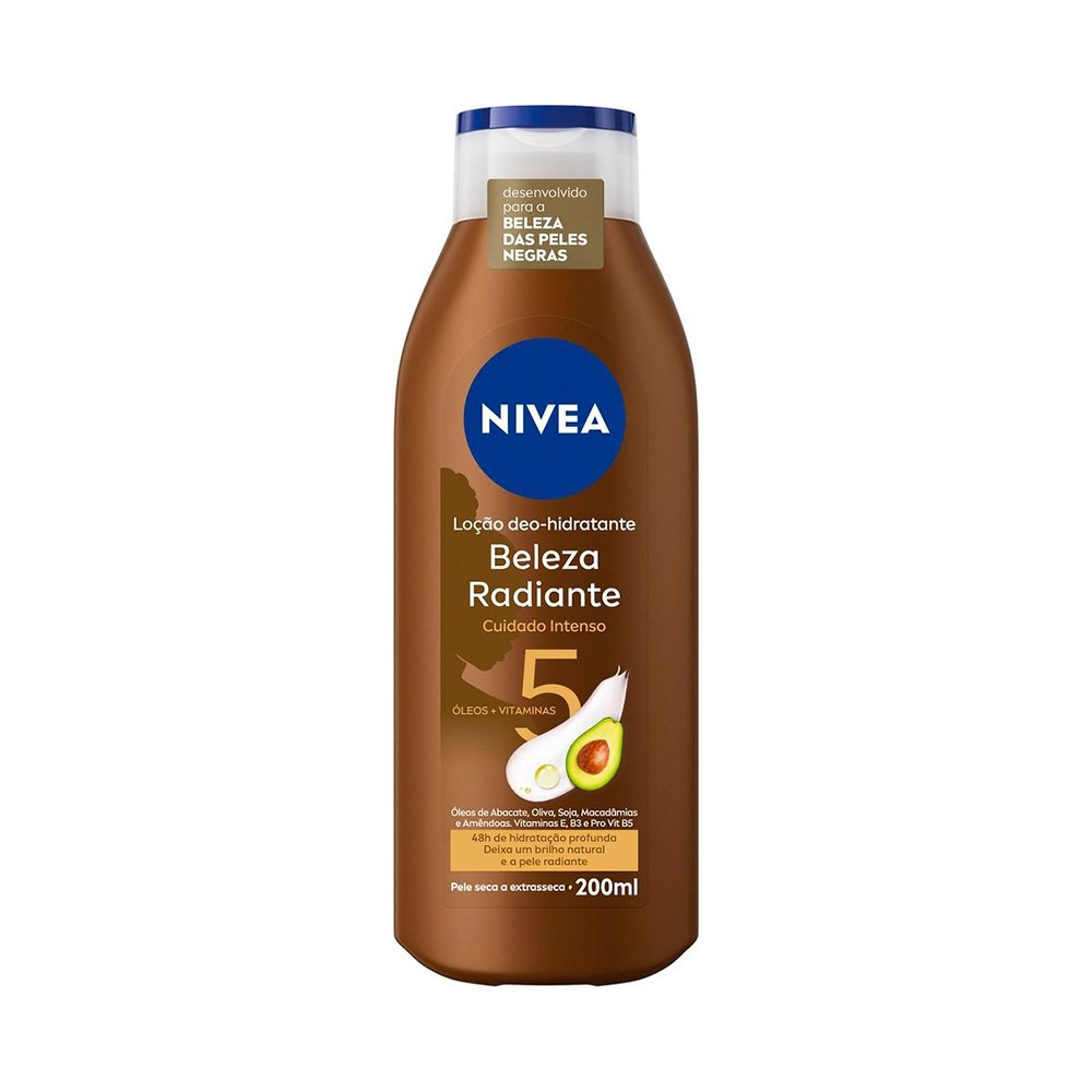 Hidratante Nivea Beleza Radiante Cuidado Intenso 200ml Hidratante Nivea Beleza Radiante Cuidado Intenso 200ml