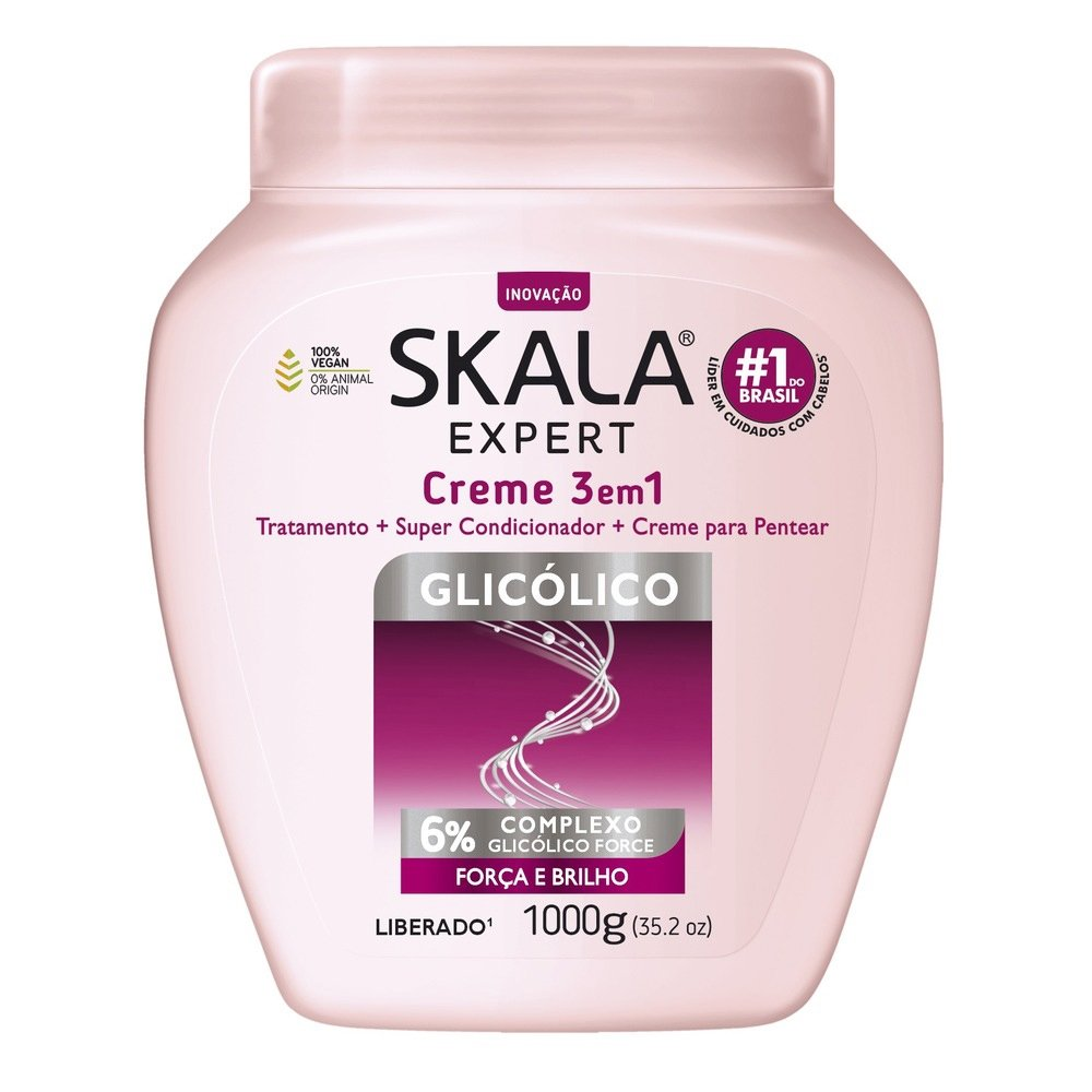 Creme de Tratamento Skala Genetiqs Força e Brilho 1kg Creme de Tratamento Skala Genetiqs Força e Brilho 1kg