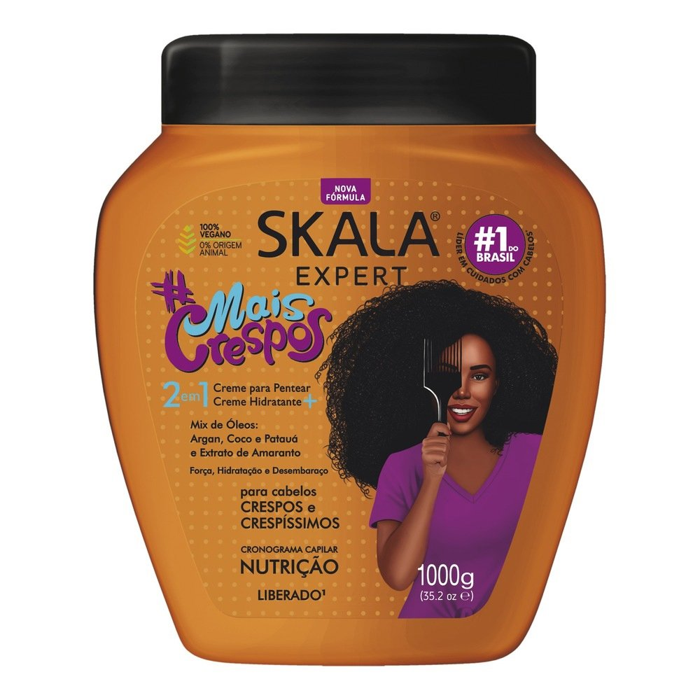 Creme de Tratamento Skala Mais Crespos 1kg Creme de Tratamento Skala Mais Crespos 1kg
