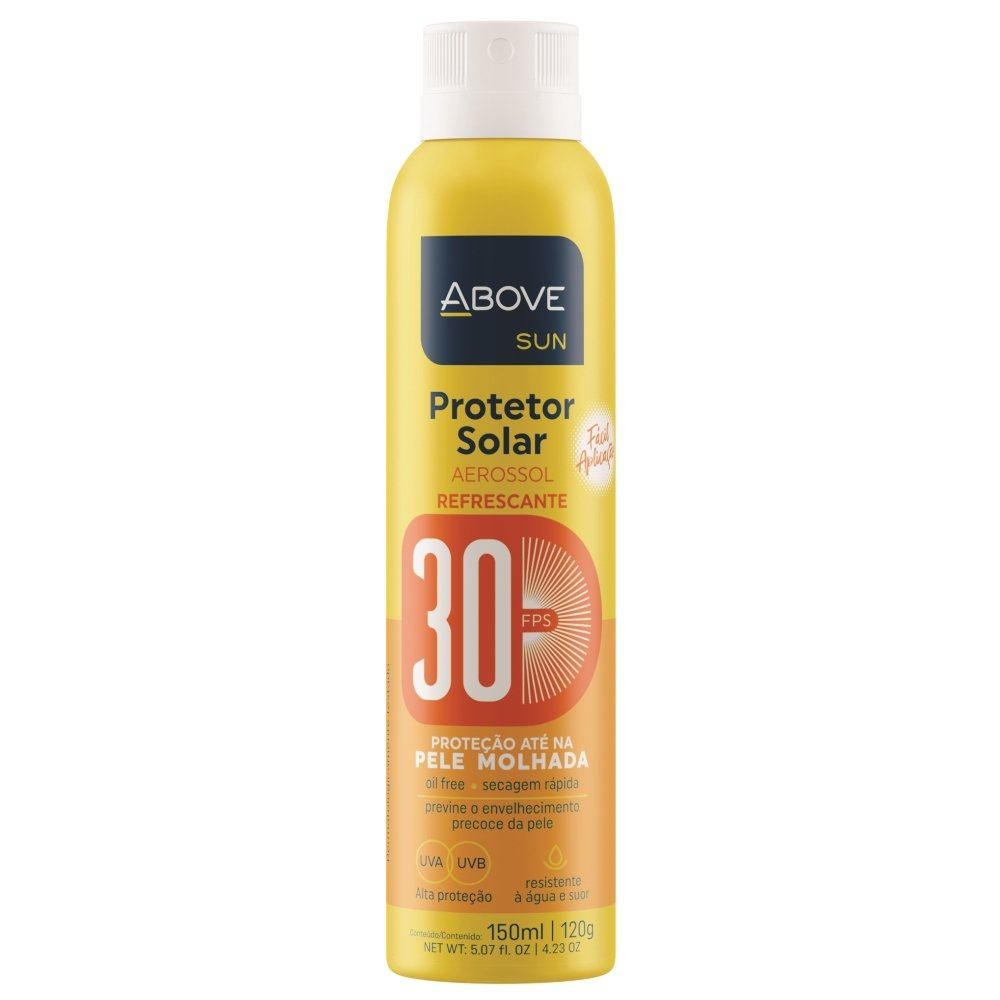Protetor Solar Above FPS30 Aerosol 150ml Protetor Solar Above FPS30 Aerosol 150ml