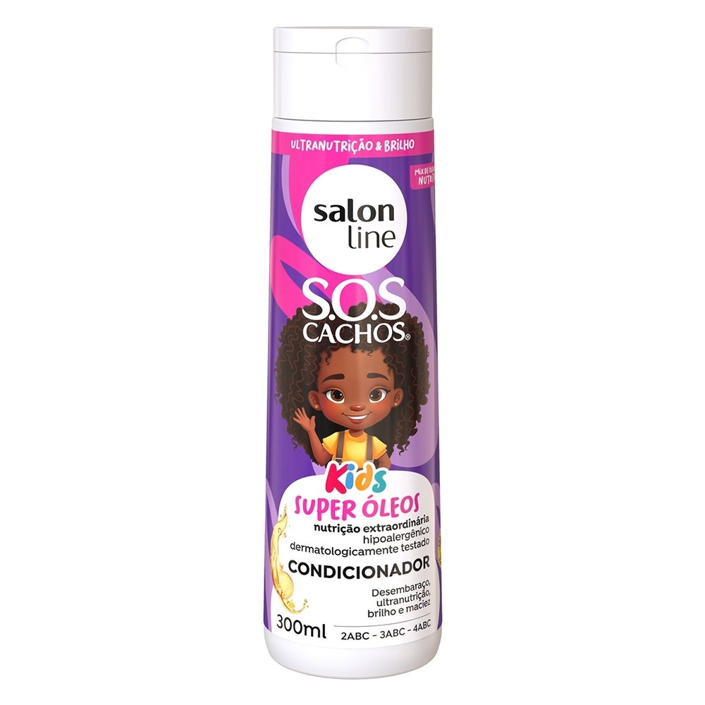 Condicionador Salon Line SOS Kids Definição 300ml Condicionador Salon Line SOS Kids Definição 300ml