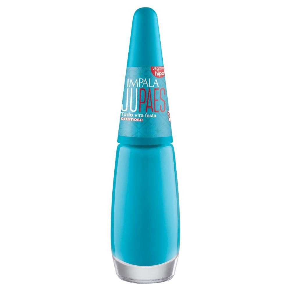 Esmalte Impala Ju Paes Cremoso Tudo Vira Festa Blister 7,5ml Esmalte Impala Ju Paes Cremoso Tudo Vira Festa Blister 7,5ml