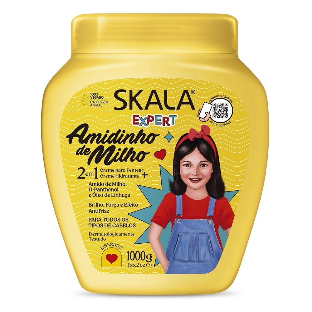 Creme de Tratamento Skala Amidinho de Milho 1kg Creme de Tratamento Skala Amidinho de Milho 1kg