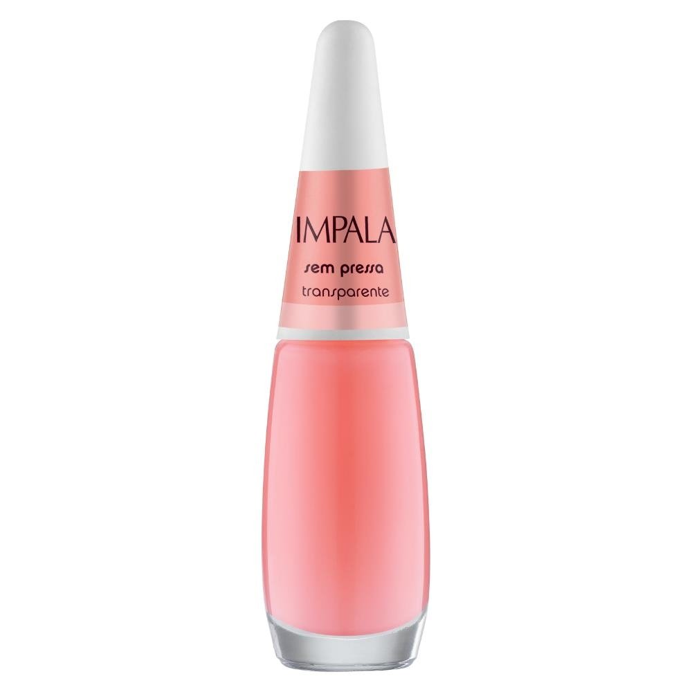 Esmalte Impala Transparente a Cor da Moda Sem Pressa Blister 7,5ml Esmalte Impala Transparente a Cor da Moda Sem Pressa Blister 7,5ml