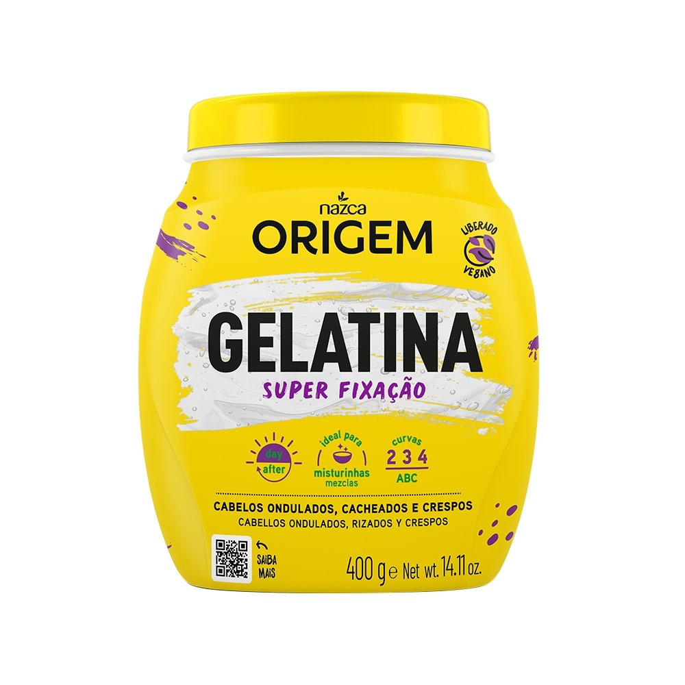 Gelatina Capilar Origem Super Fixação 400g Gelatina Capilar Origem Super Fixação 400g