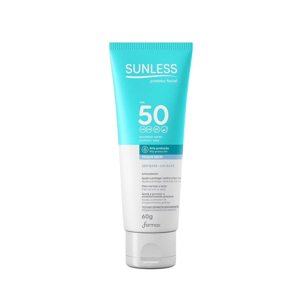 Protetor Facial Sunless FPS50 60g