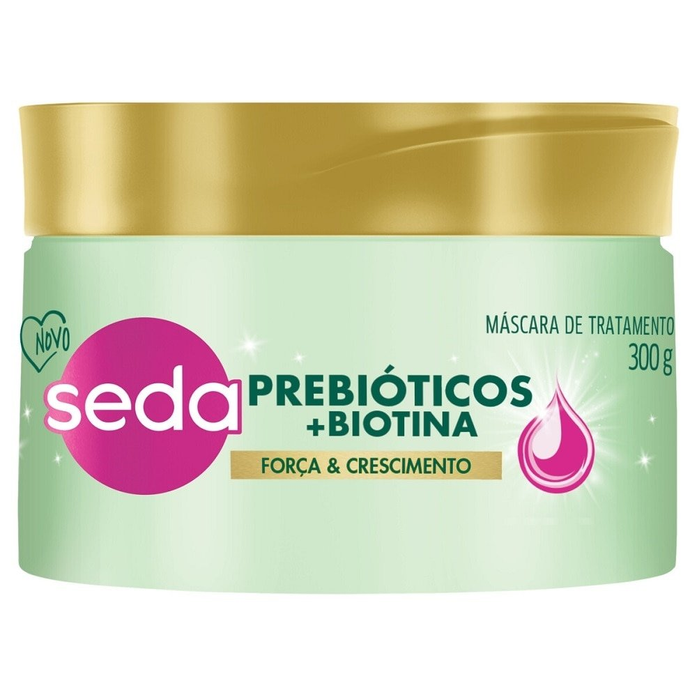 Creme para Tratamento Seda Prebióticos + Biotina 300ml Creme para Tratamento Seda Prebióticos + Biotina 300ml