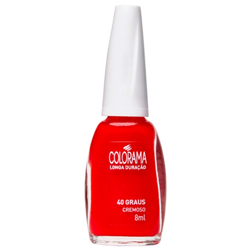 Esmalte Colorama Cremoso 40 Graus Avulso 8ml Esmalte Colorama Cremoso 40 Graus Avulso 8ml