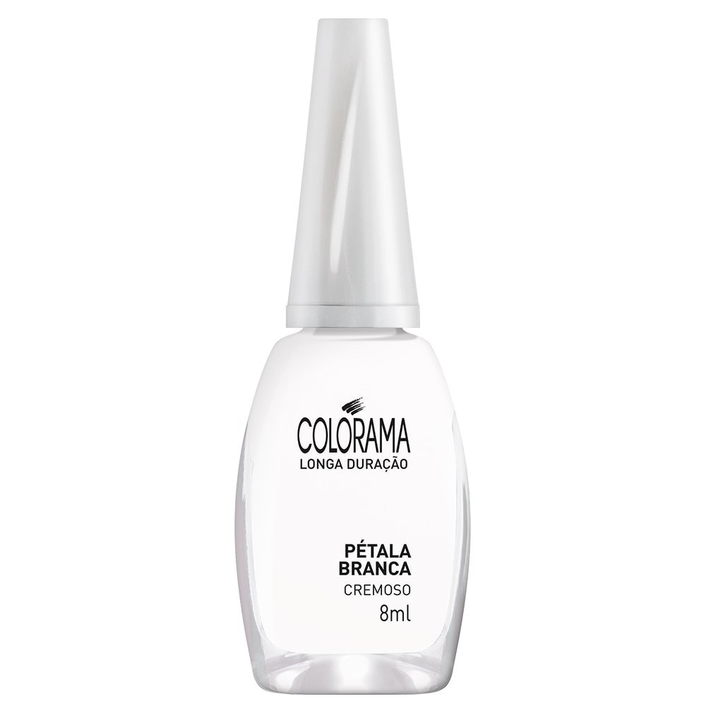 Esmalte Colorama Cremoso Pétalas Brancas Avulso 8ml Esmalte Colorama Cremoso Pétalas Brancas Avulso 8ml