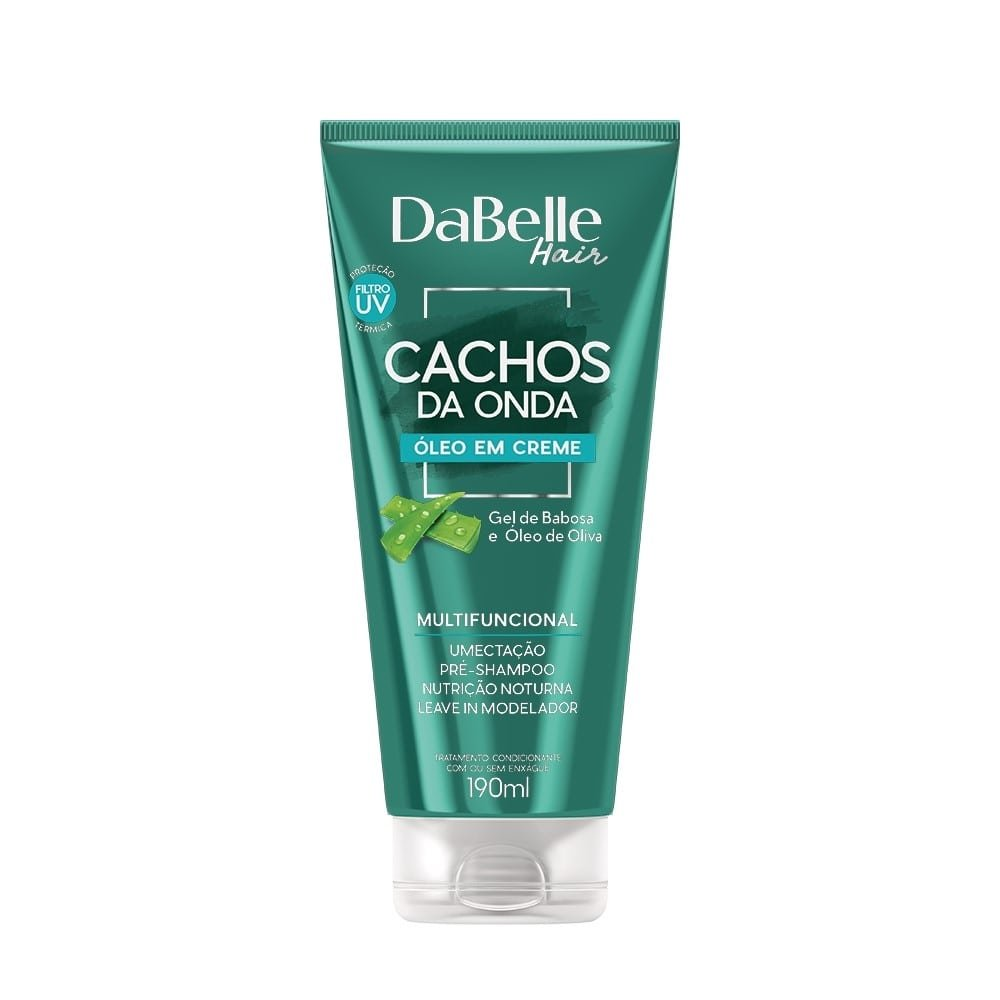 Óleo em Creme DaBelle Cachos da Onda 190ml Óleo em Creme DaBelle Cachos da Onda 190ml