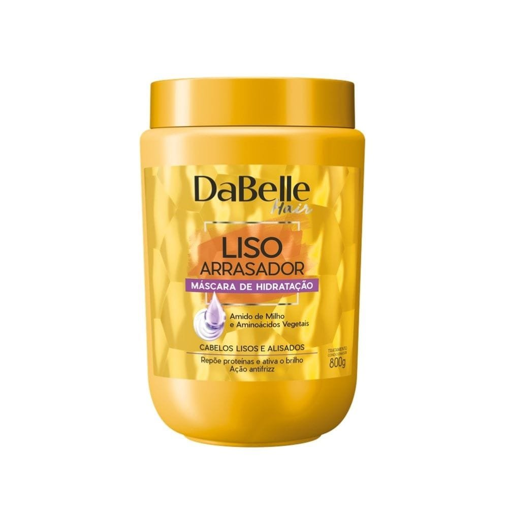 Máscara de Hidratação Dabelle Liso Arrasador 800g Máscara de Hidratação Dabelle Liso Arrasador 800g