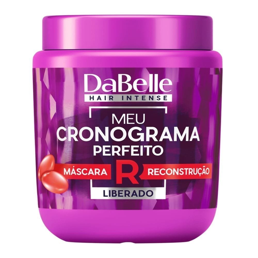 Máscara Reconstrução Dabelle Meu Cronograma Perfeito 400g Máscara Reconstrução Dabelle Meu Cronograma Perfeito 400g