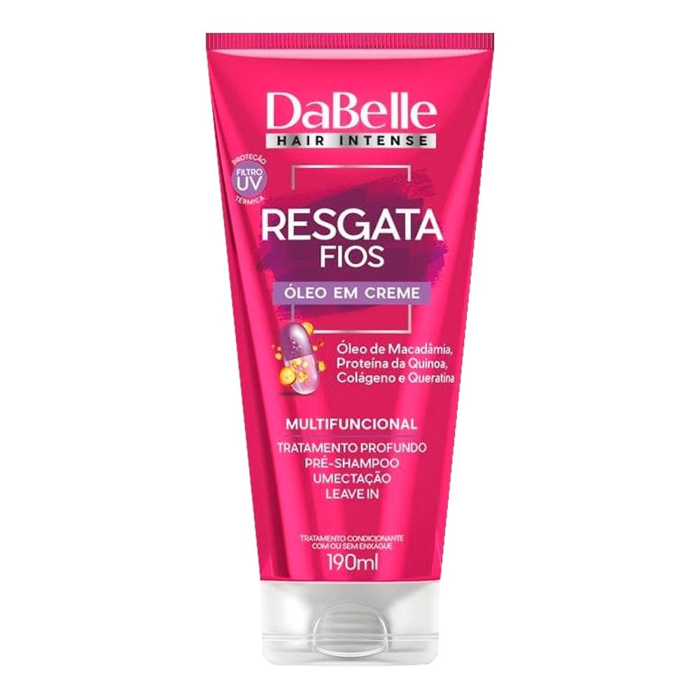 Óleo em Creme DaBelle Resgata Fios 190ml Óleo em Creme DaBelle Resgata Fios 190ml