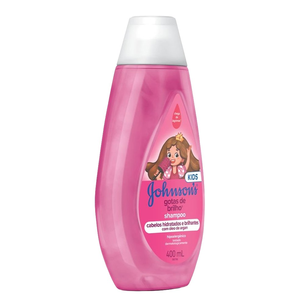 Shampoo Johnson's Baby Gotas de Brilho 400ml Shampoo Johnson's Baby Gotas de Brilho 400ml