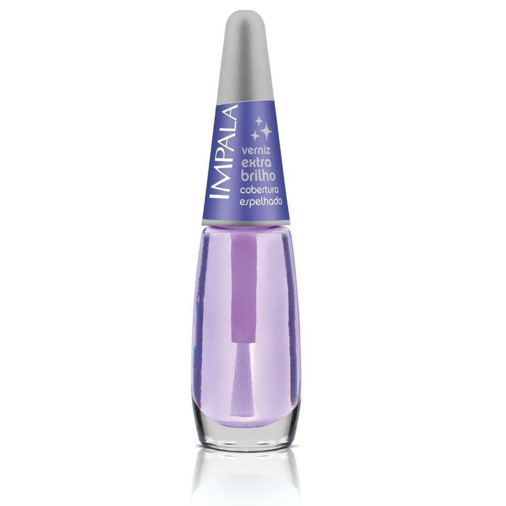 Esmalte Impala Verniz Extra Brilho Corbetura Espelhada 7,5ml Esmalte Impala Verniz Extra Brilho Corbetura Espelhada 7,5ml