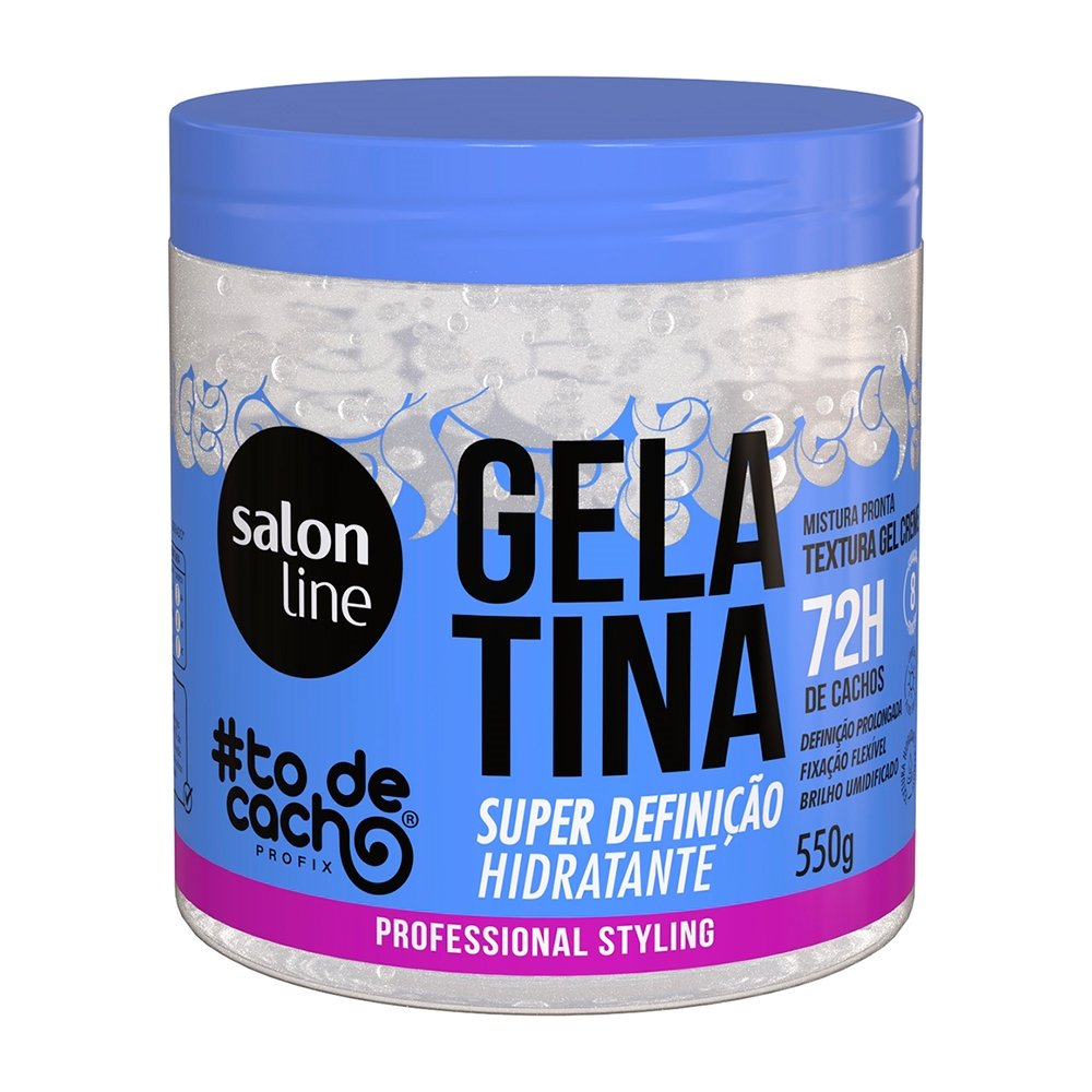 Gelatina Capilar Salon Line #ToDeCacho Hidratante Cremosa 550g Gelatina Capilar Salon Line #ToDeCacho Hidratante Cremosa 550g