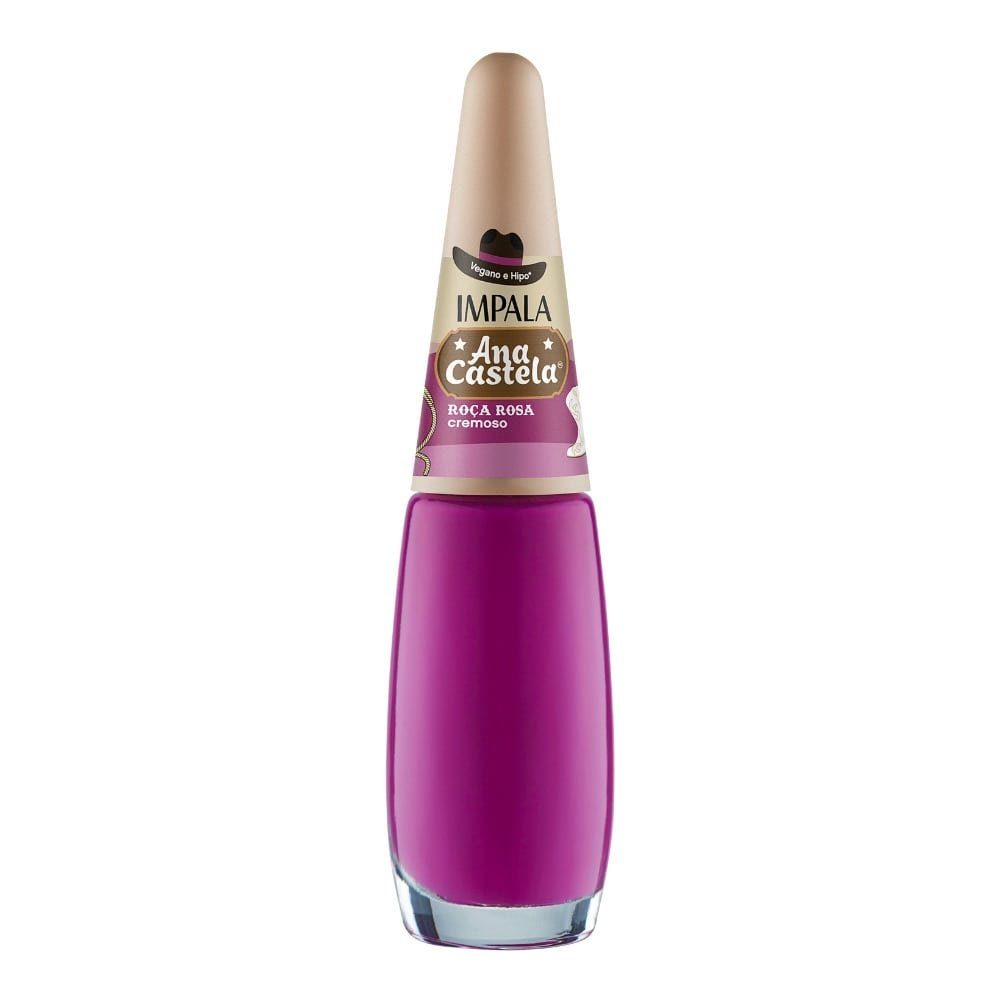 Esmalte Impala Ana Castela Cremoso - Roca Rosa Blister 7,5ml Esmalte Impala Ana Castela Cremoso - Roca Rosa Blister 7,5ml