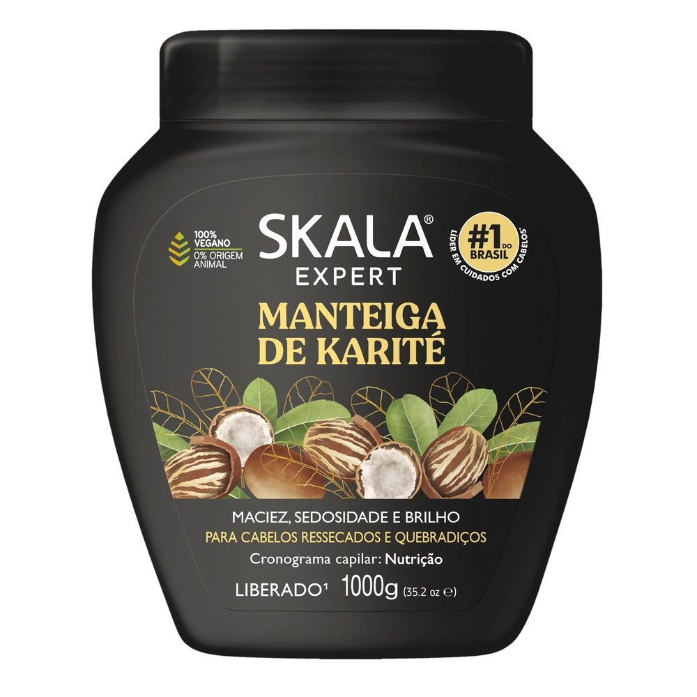 Creme de Tratamento Skala Manteiga de Karité 1kg Creme de Tratamento Skala Manteiga de Karité 1kg