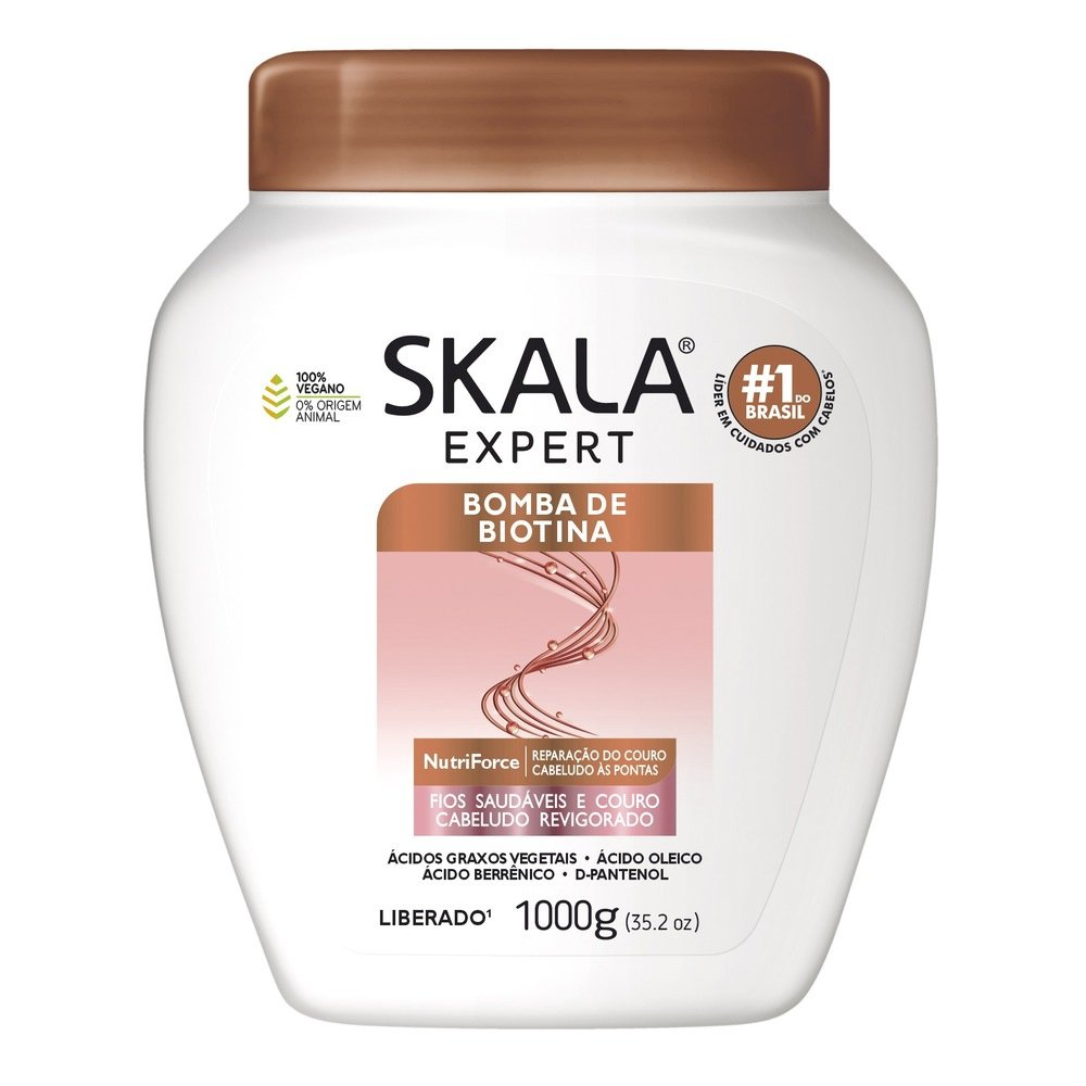 Creme de Tratamento Skala Bomba de Biotina 1kg Creme de Tratamento Skala Bomba de Biotina 1kg
