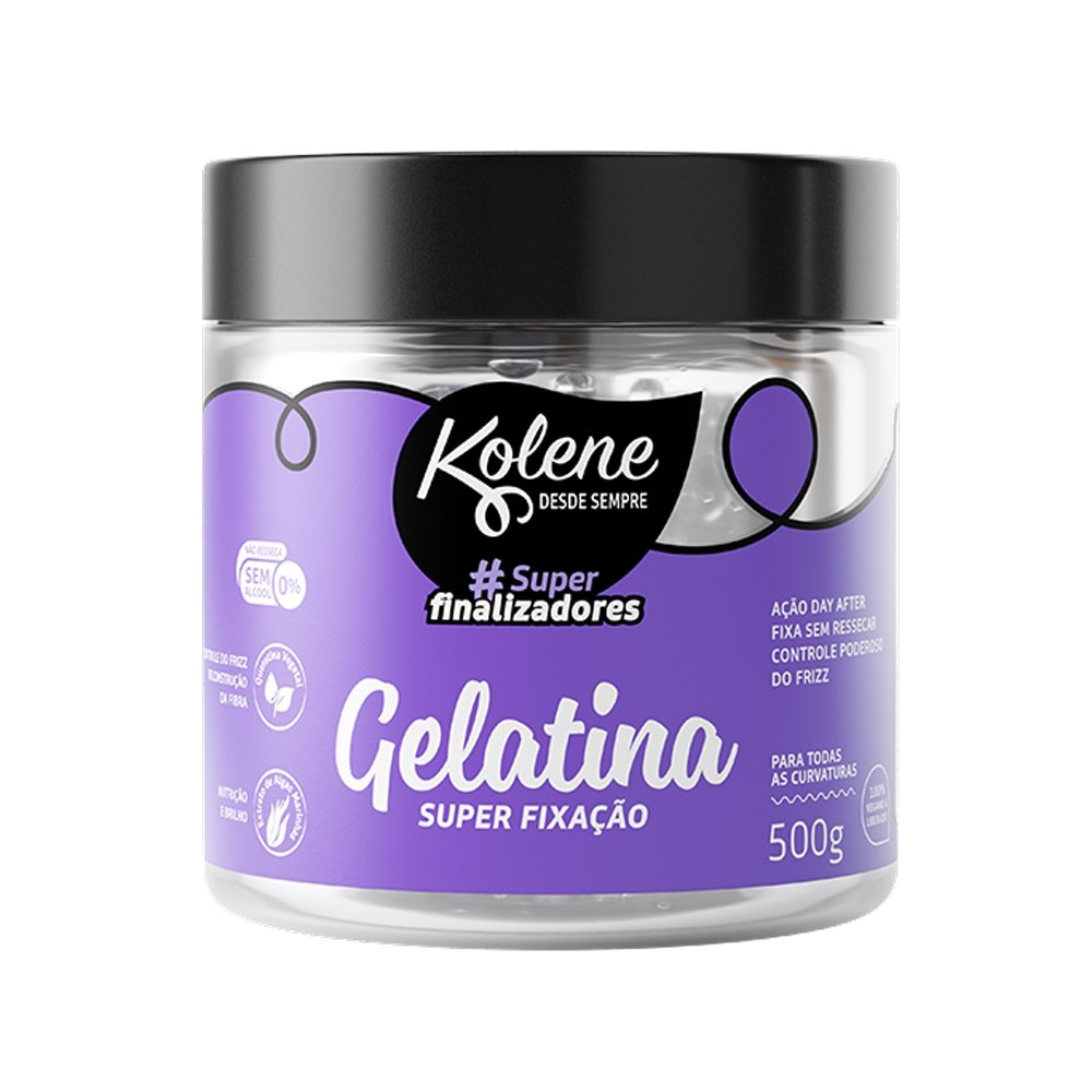 Gelatina Capilar Kolone Superfinalizadores Roxo 500g Gelatina Capilar Kolone Superfinalizadores Roxo 500g