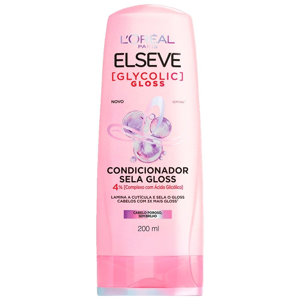 Condicionador Elseve Glycolic Gloss 200ml Condicionador Elseve Glycolic Gloss 200ml
