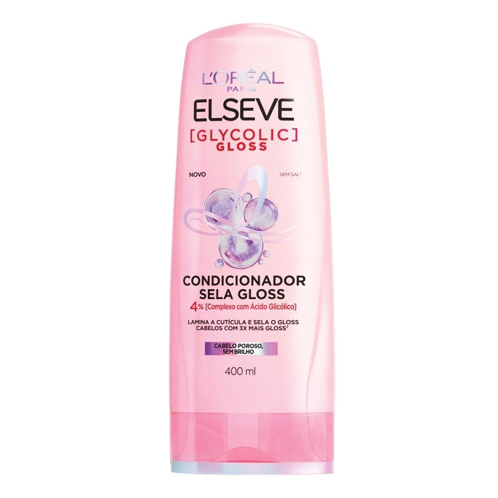 Condicionador Elseve Glycolic Gloss 400ml Condicionador Elseve Glycolic Gloss 400ml