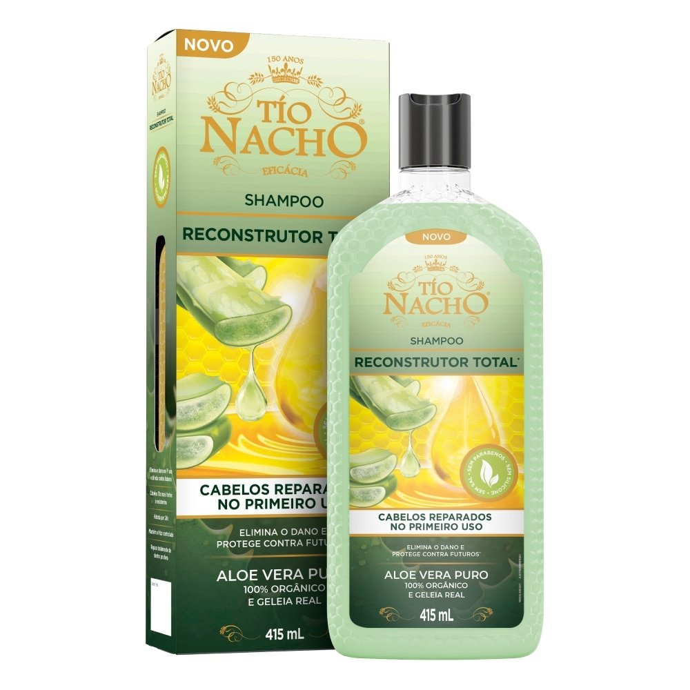 Shampoo Tio Nacho Reconstrutor 415ml Shampoo Tio Nacho Reconstrutor 415ml