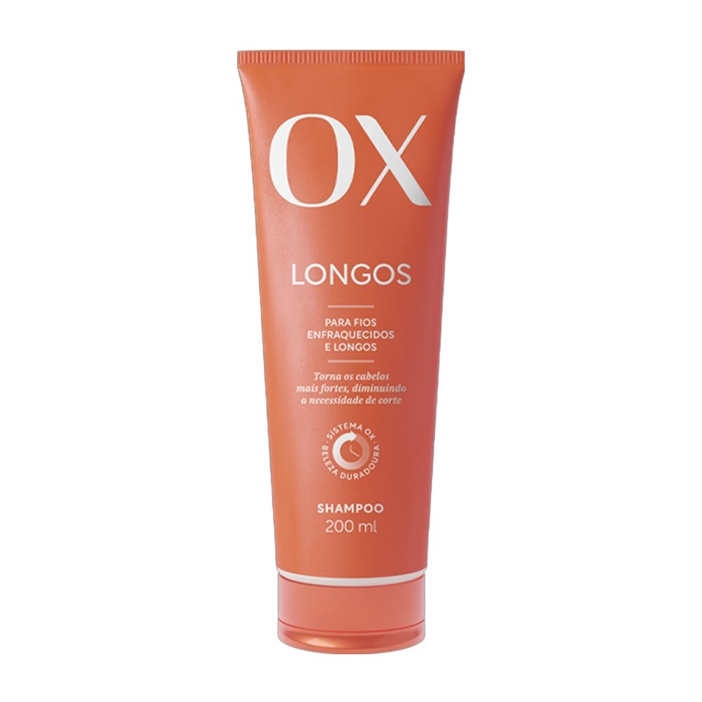 Shampoo OX Longos 200ml Shampoo OX Longos 200ml