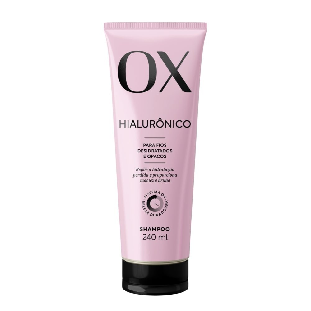 Shampoo OX Hialurônico 240ml Shampoo OX Hialurônico 240ml