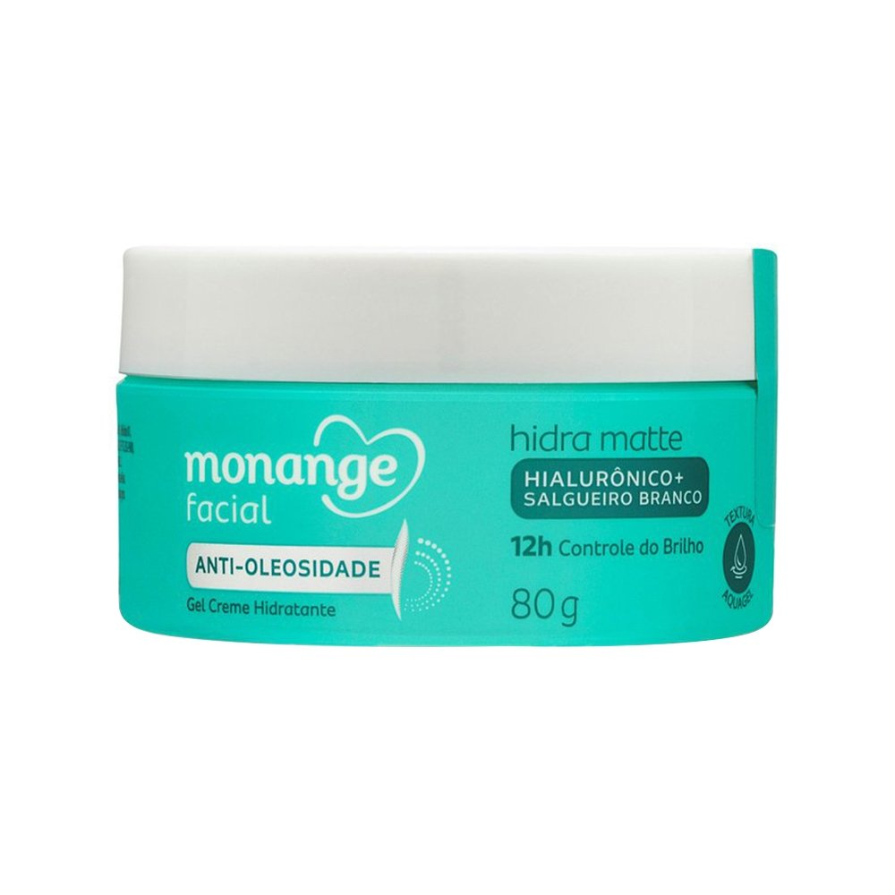 Creme Facial Hidratante em Gel Monange Hidra Matte Anti-Oleosidade 80g Creme Facial Hidratante em Gel Monange Hidra Matte Anti-Oleosidade 80g
