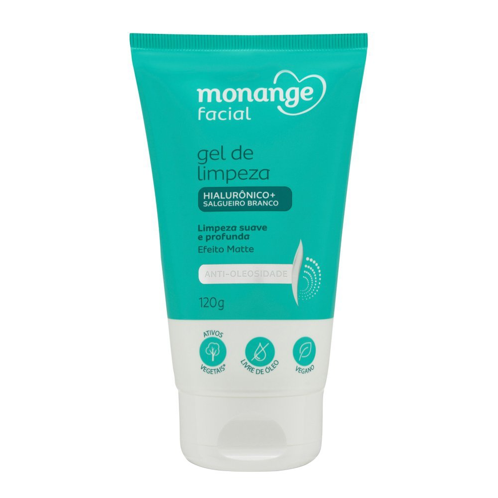 Gel de Limpeza Facial Suave e Profunda Antioleosidade Efeito Hidra Matte Monange 120g Gel de Limpeza Facial Suave e Profunda Antioleosidade Efeito Hidra Matte Monange 120g