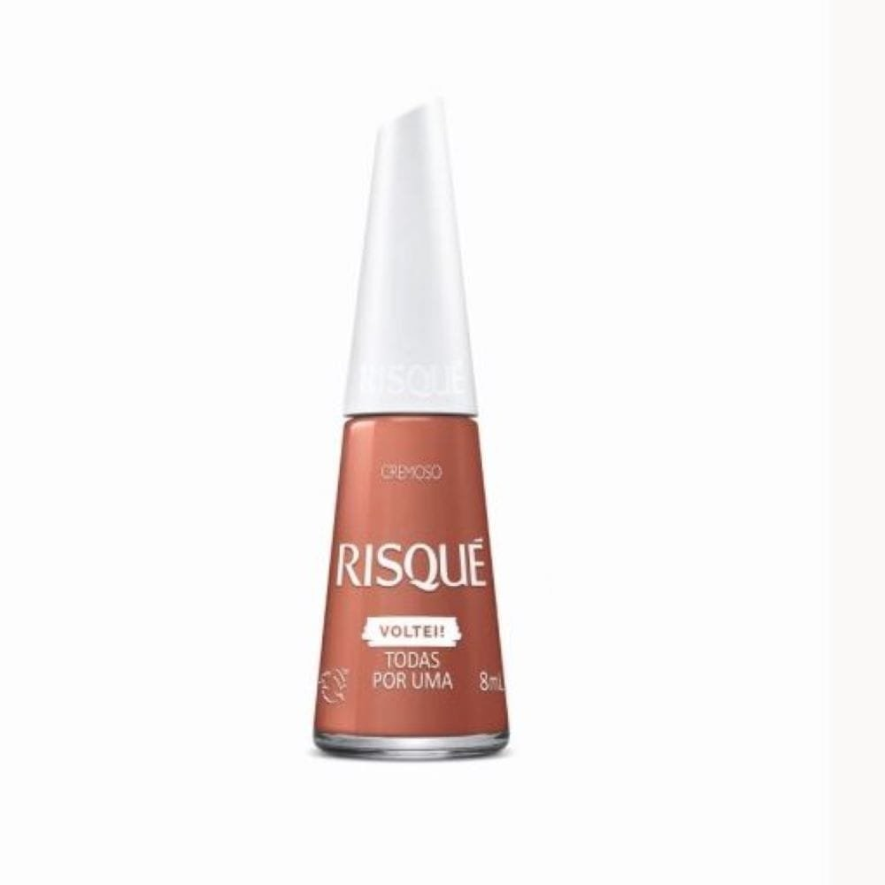 Esmalte Risqué Cremoso Todas por uma Avulso 8ml Esmalte Risqué Cremoso Todas por uma Avulso 8ml