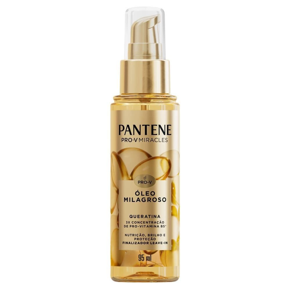 Óleo Capilar Pantene Oil Queratina 95ml Óleo Capilar Pantene Oil Queratina 95ml
