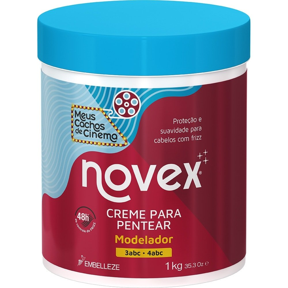 Creme para Pentear Novex Cachos de Cinema 1kg Creme para Pentear Novex Cachos de Cinema 1kg