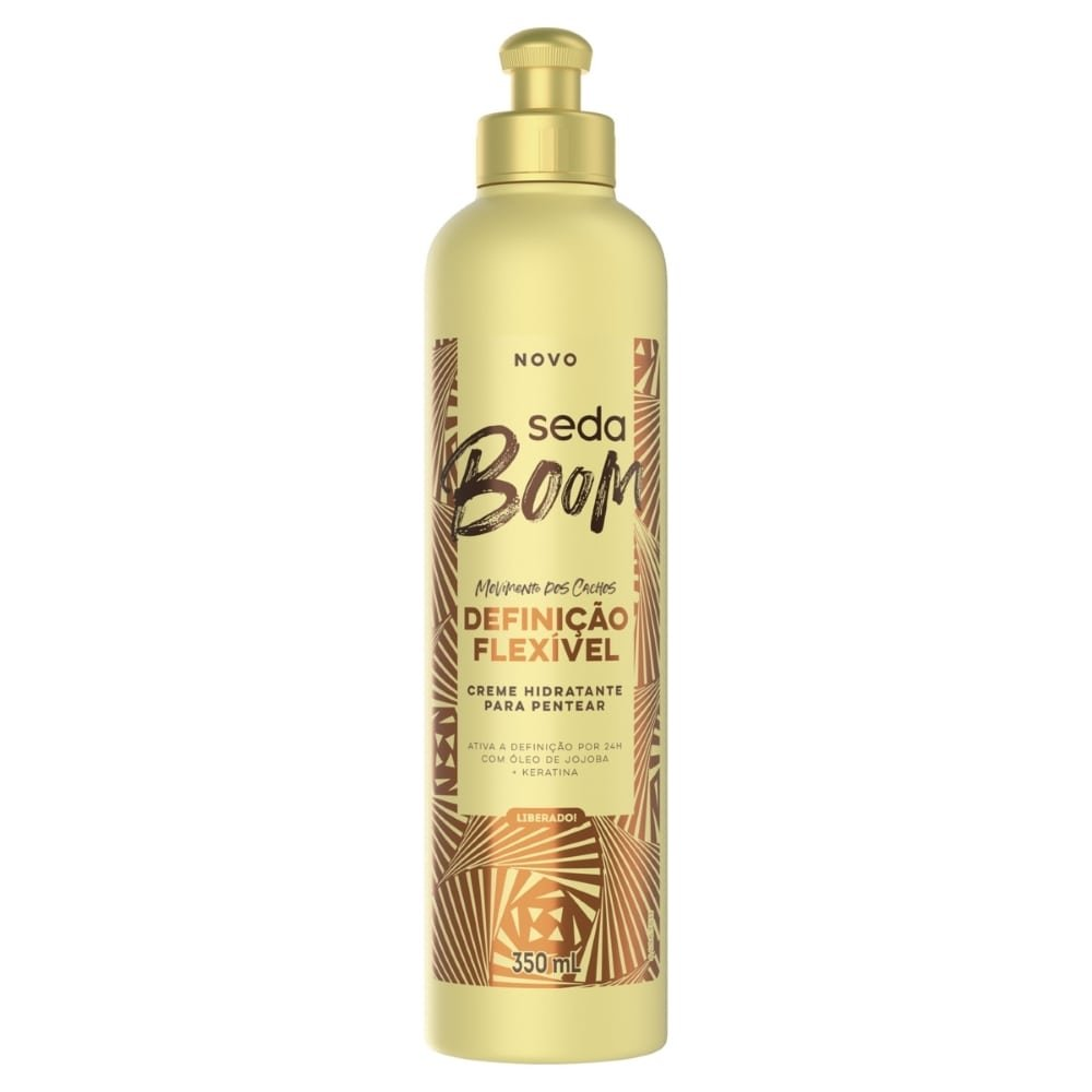 Creme para Pentear Seda Boom Definição Flexível 350ml Creme para Pentear Seda Boom Definição Flexível 350ml