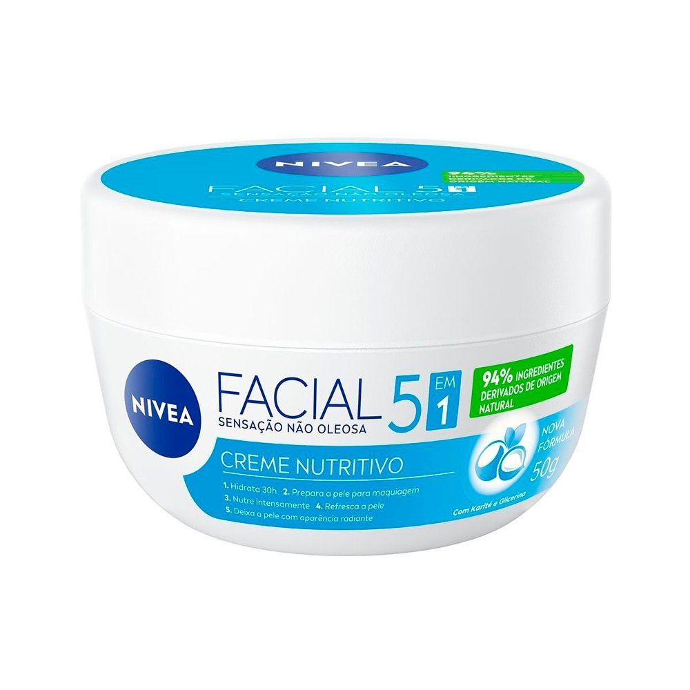 Creme Facial Nivea Nutritivo 50g Creme Facial Nivea Nutritivo 50g
