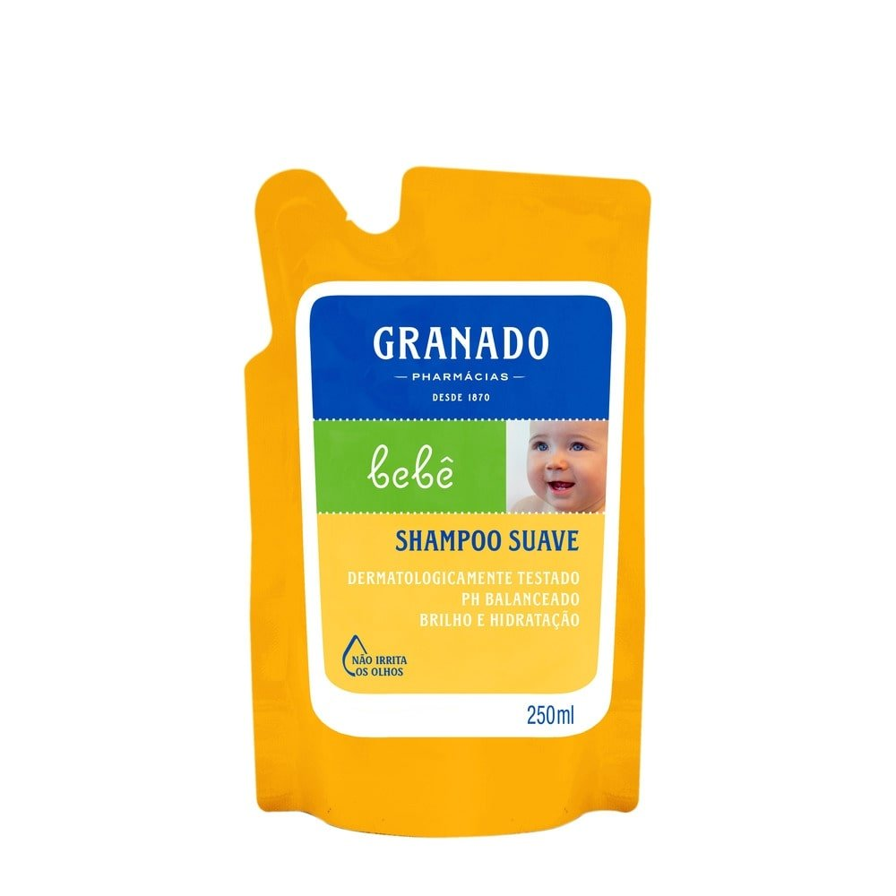 Shampoo Granado Bebê Tradicional Refil 250ml Shampoo Granado Bebê Tradicional Refil 250ml