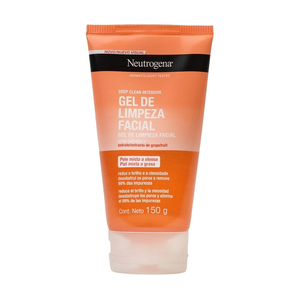 Sabonete Líquido Facial Neutrogena Clean Grape 150g Sabonete Líquido Facial Neutrogena Clean Grape 150g