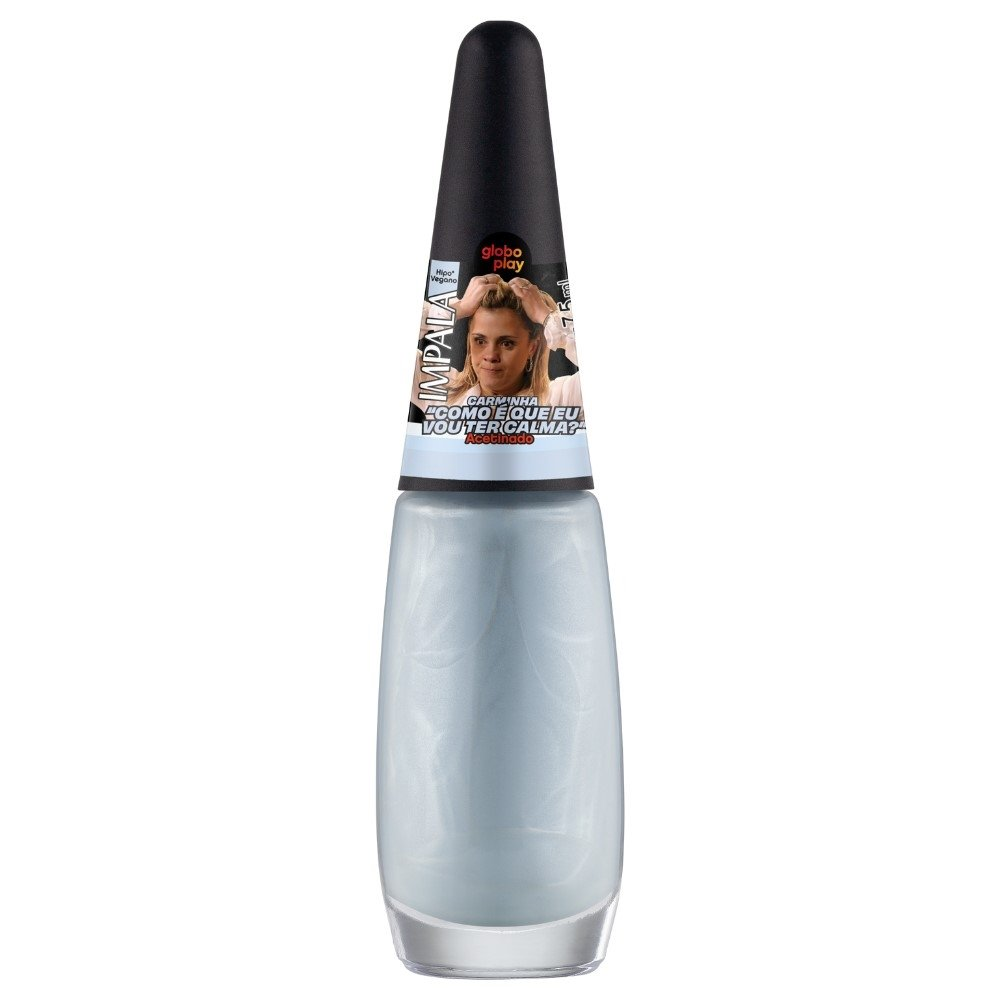 Esmalte Impala Globoplay Acetinado - Como É Que Eu Vou Ter Calma? Blister 7,5ml Esmalte Impala Globoplay Acetinado - Como É Que Eu Vou Ter Calma? Blister 7,5ml