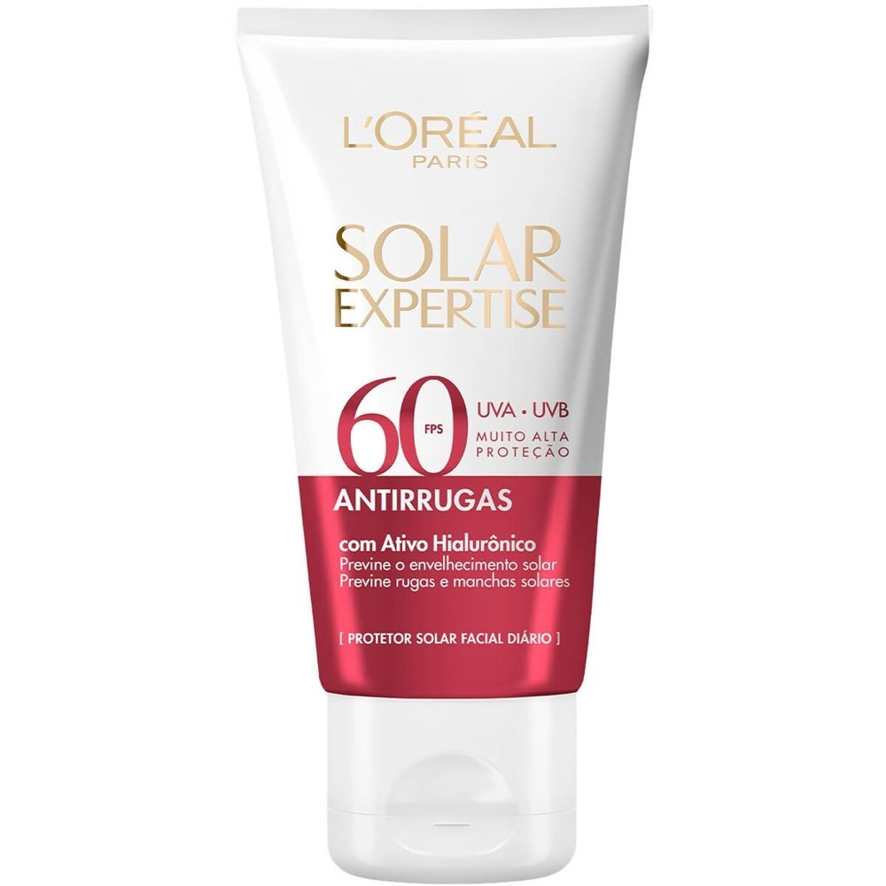 Protetor L'Oréal Expertise Facial Antirrugas FPS60 40g Protetor L'Oréal Expertise Facial Antirrugas FPS60 40g