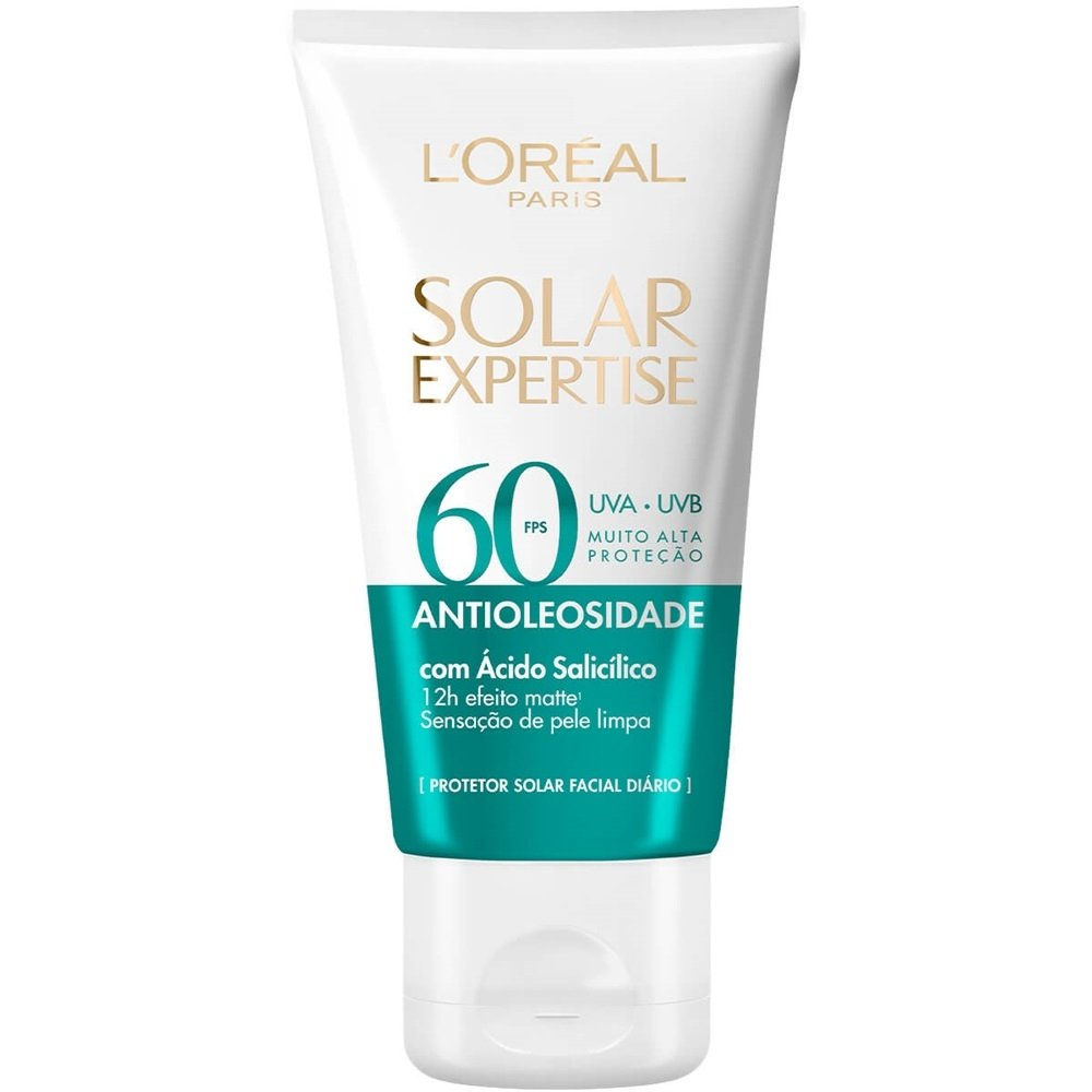 Protetor L'Oréal Expertise Facial Antioleosidade FPS60 40g Protetor L'Oréal Expertise Facial Antioleosidade FPS60 40g