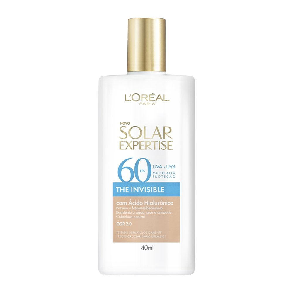 Protetor L'Oréal Expertise Fluido 2.0 FPS60 40ml Protetor L'Oréal Expertise Fluido 2.0 FPS60 40ml