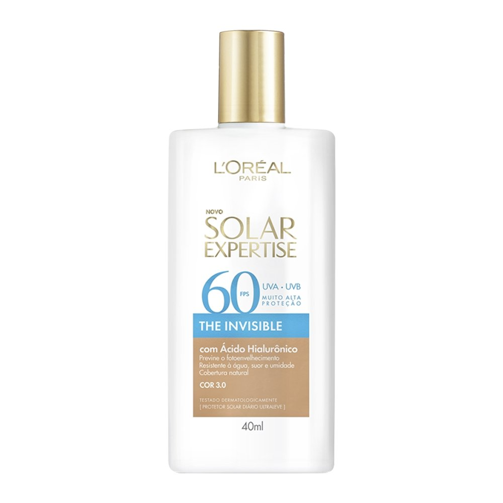 Protetor L'Oréal Expertise Fluido 3.0 FPS60 40ml Protetor L'Oréal Expertise Fluido 3.0 FPS60 40ml