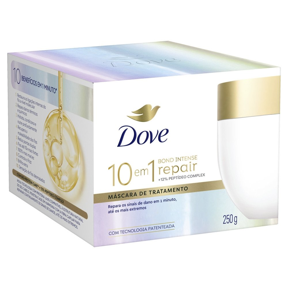 Máscara de Tratamento Dove Bond Intense Repair 250g Máscara de Tratamento Dove Bond Intense Repair 250g