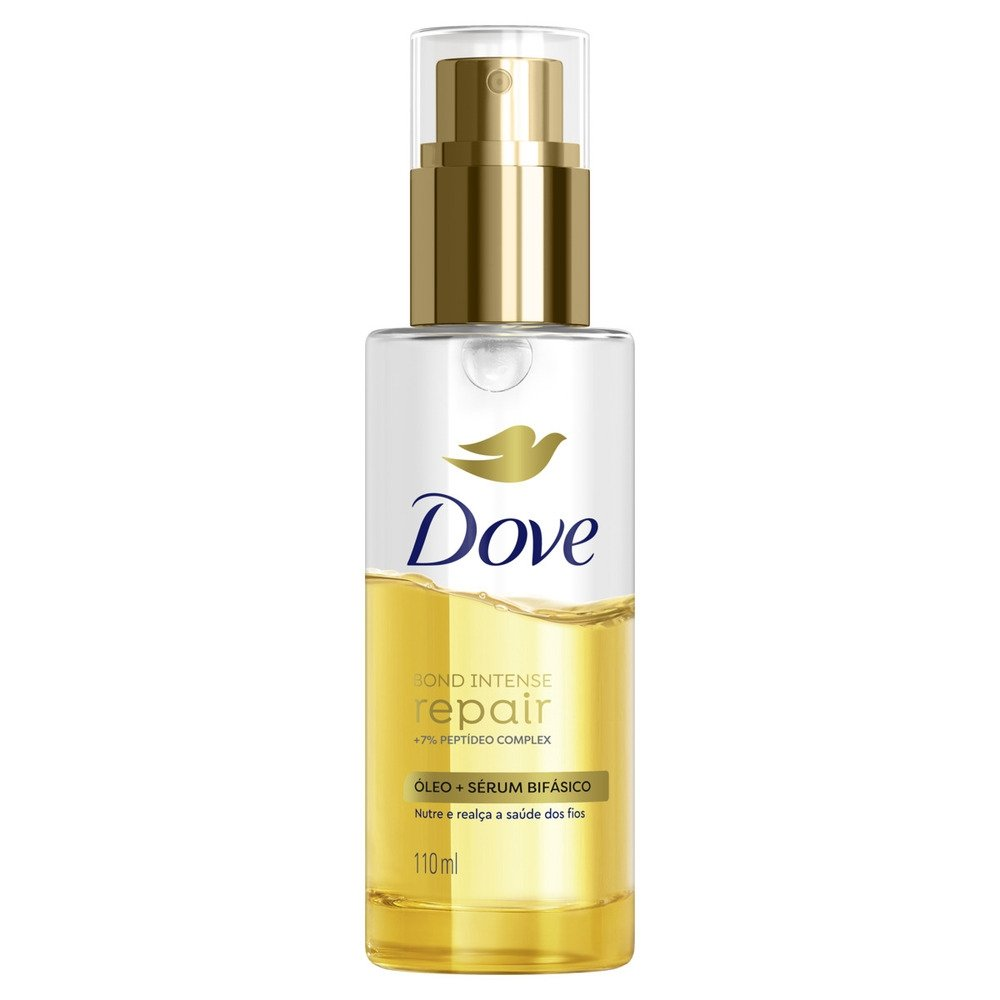 Óleo Finalizador Dove Serúm Bifásico Bond Intense Repair 110ml Óleo Finalizador Dove Serúm Bifásico Bond Intense Repair 110ml