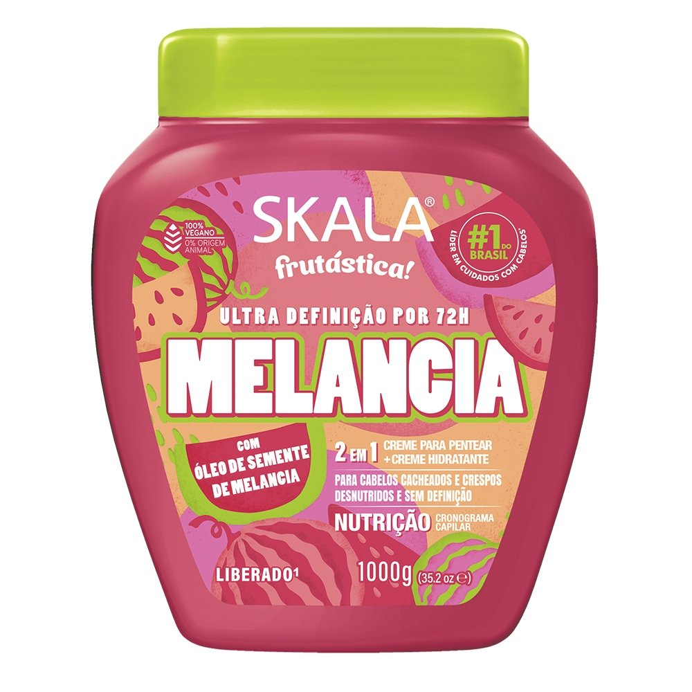 Creme de Tratamento Skala Melancia 1kg Creme de Tratamento Skala Melancia 1kg