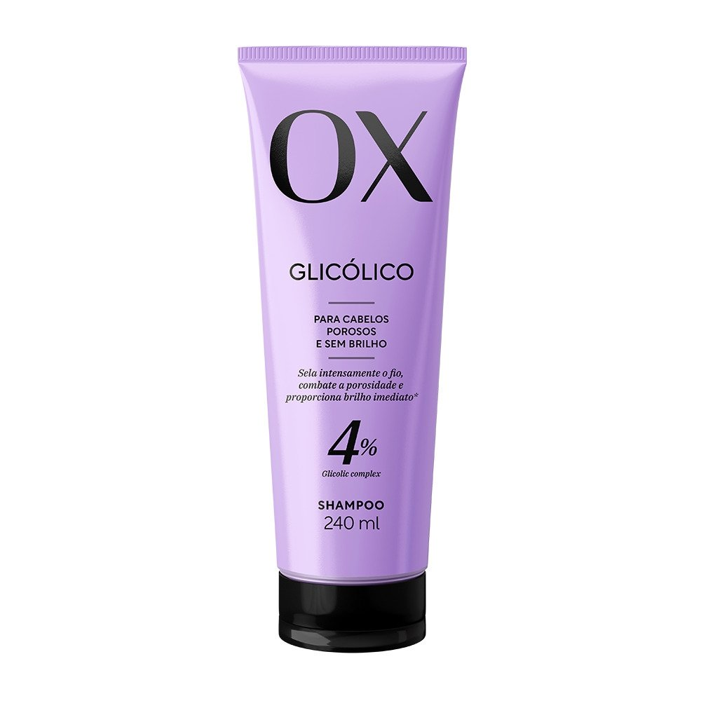 Shampoo OX Glicólico 240ml Shampoo OX Glicólico 240ml