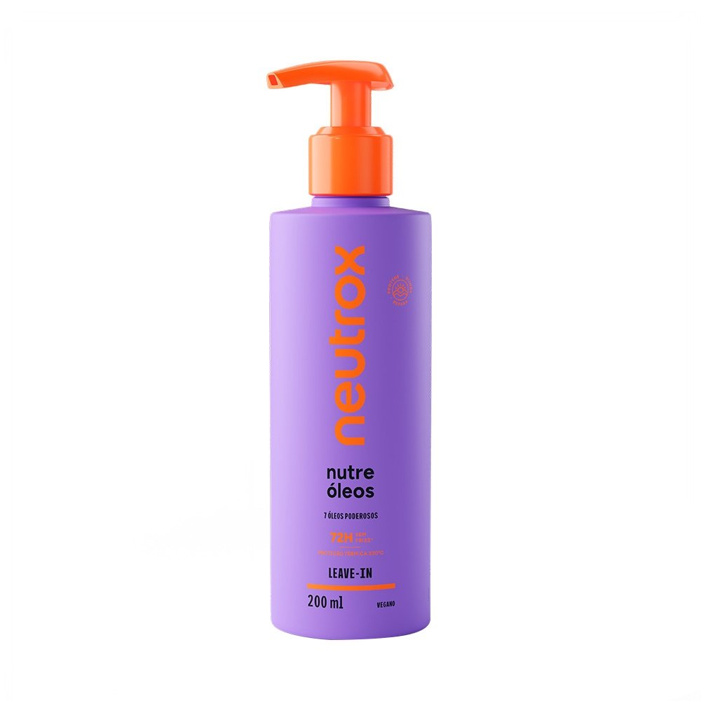 Leave-In Neutrox Nutre Óleos 200ml Leave-In Neutrox Nutre Óleos 200ml