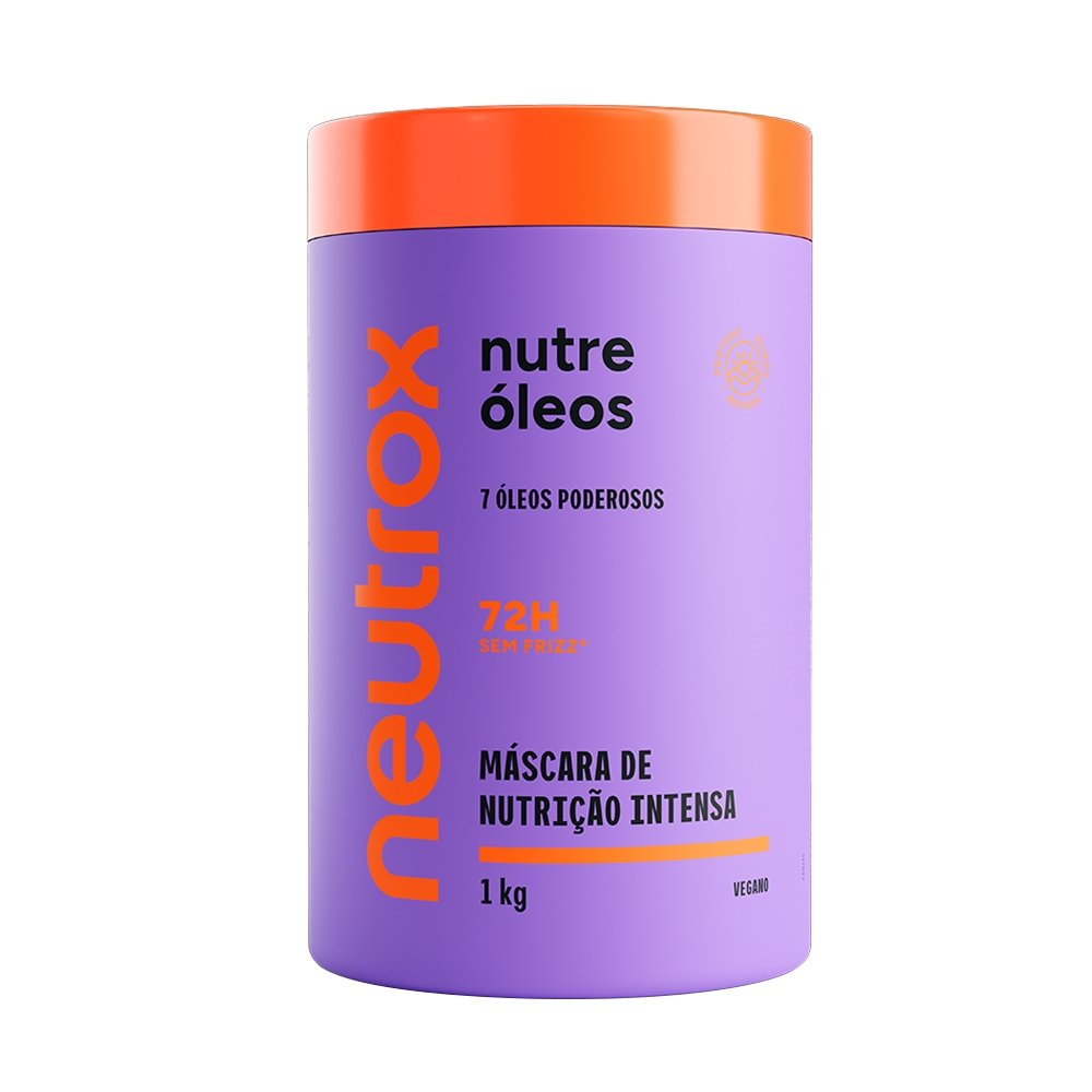 Creme de Tratamento Neutrox Nutre Óleos 1kg Creme de Tratamento Neutrox Nutre Óleos 1kg
