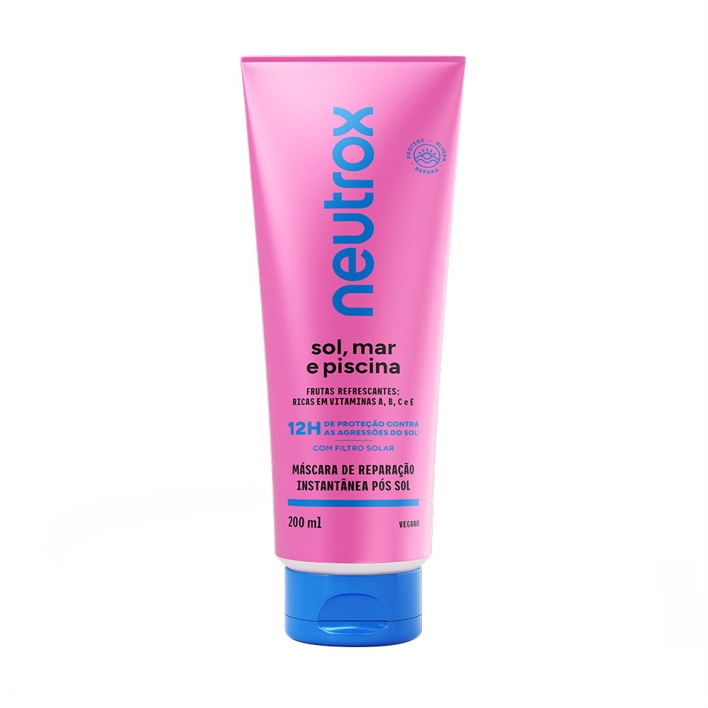 Máscara de Reparação Neutrox Instantanea Sol, Mar e Piscina 200ml Máscara de Reparação Neutrox Instantanea Sol, Mar e Piscina 200ml